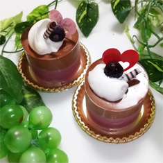 滋賀県近江八幡市お菓子教室・ケーキ作り・カシス・ショコラ・オレ